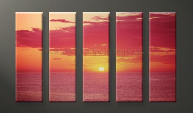 Dafen Oil Painting on canvas seascape painting -set632